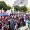 Fim da escala 6×1 une movimentos no ato de 1º de Maio no Rio