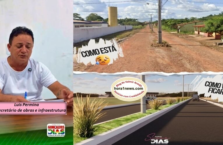 Luís Permina e os primeiros cinco meses à frente da Secretaria de Obras e Infraestrutura de Gonçalves Dias