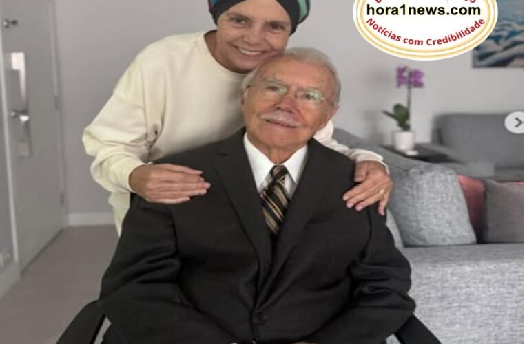 Em momentos dificeis Roseana recebe do pai, José Sarney amor e carinho