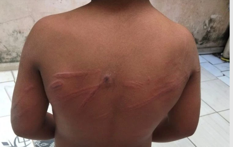 Homem é preso suspeito de torturar o filho de 9 anos e agredir o próprio pai em Santa Inês MA