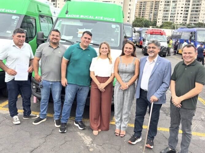 Prefeita Suane Dias recebe odontomóvel para reforçar atendimento à população de Gonçalves Dias