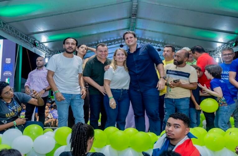 Prefeita Suane Dias e sua caravana participam de encontro com Orleans Brandão em Pereitoró
