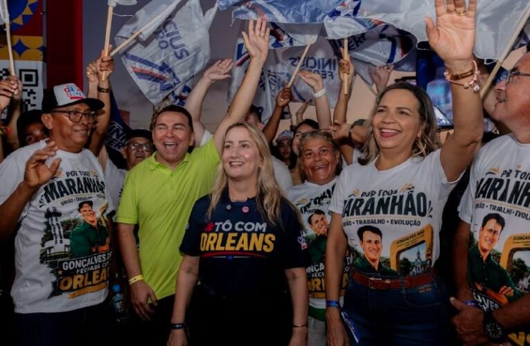 Prefeita Suane Dias e sua caravana participam da maior convenção de todos os tempos, ” lançamento da candidatura de Orleans Brandão ao governo do estado