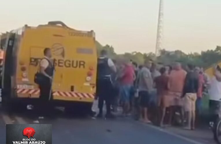 Carro-forte é alvo de explosão na zona rural de Capinzal do Norte