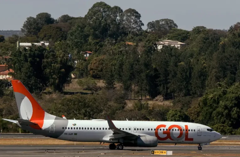 Avião da GOL faz pouso de emergência após decolagem em Goiânia