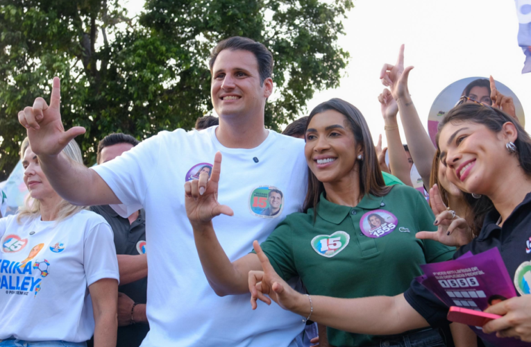 Larissa DP e Orleans Brandão realizam evento de campanha em São Luís