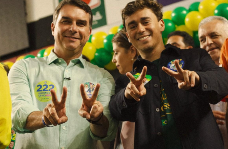 Flávio Bolsonaro e Nikolas Ferreira virão ao Maranhão dia 21 de outubro